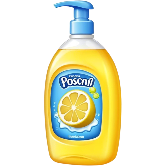 Lemon dish soap emoji