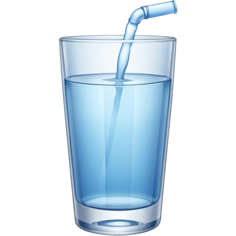 glass of water emoji