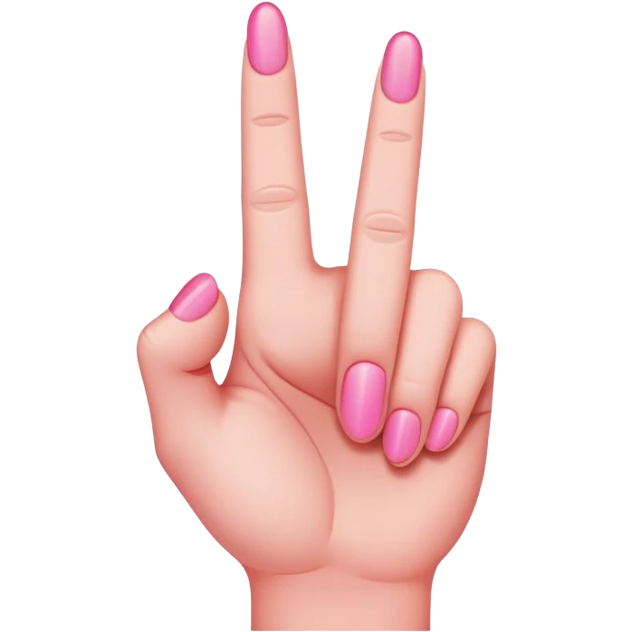 pink middle finger  emoji