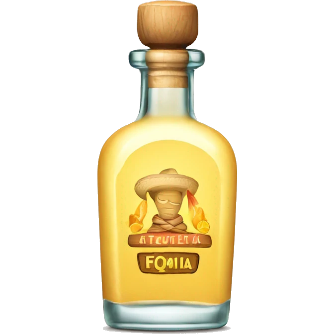 Tequila bottle emoji