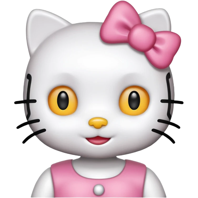 Hello kitty good emoji