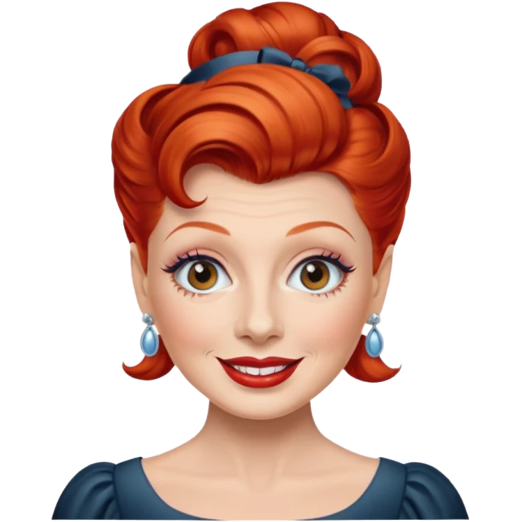 Lucille Ball emoji