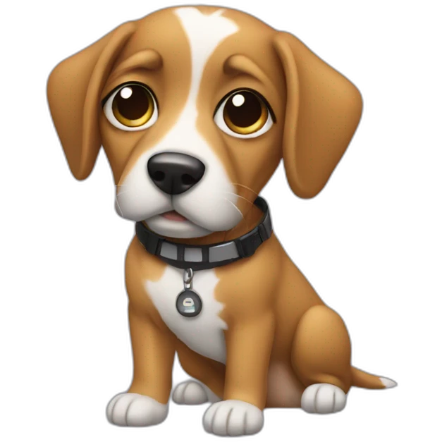 dog DJ emoji