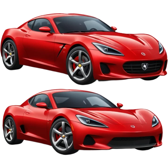Sports car emoji