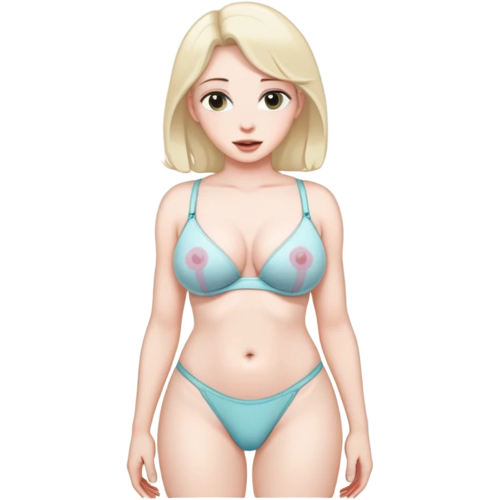 фембой в стрингах с огромными сиськами emoji