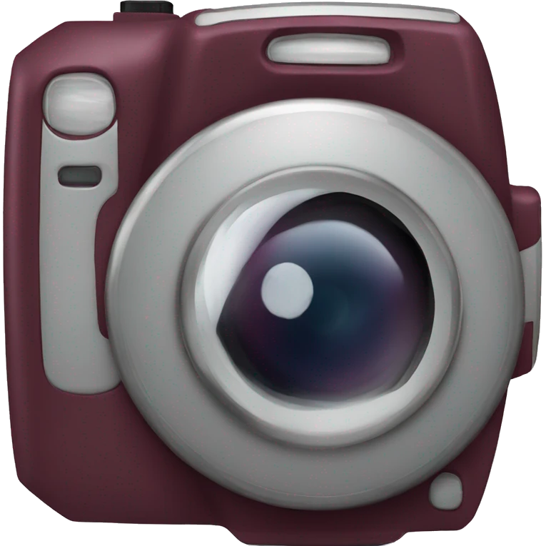 maroon digital camera emoji