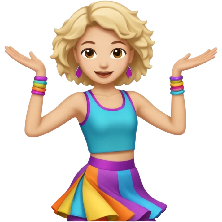 Dançando emoji