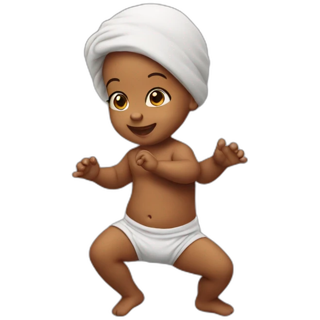 Dancing baby emoji