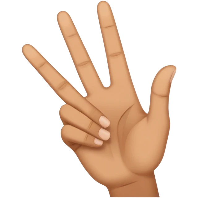 West side hand sign emoji
