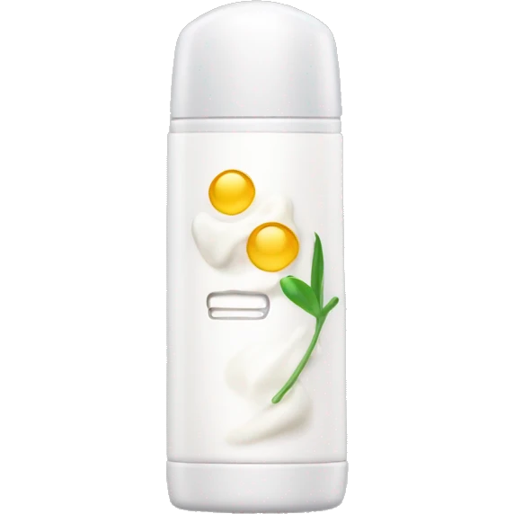 depilatory cream bottle emoji