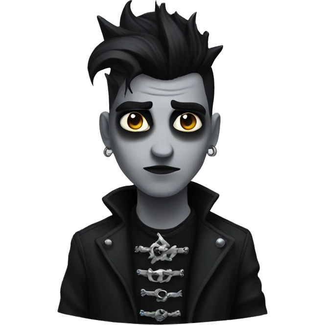 Goth emoji