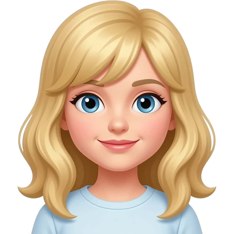 blonde girl emoji