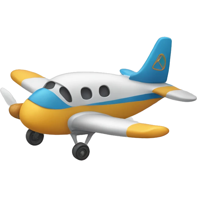 Cat flying an airplane  emoji