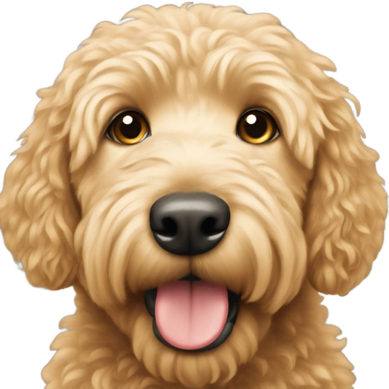 Golden doodle  emoji