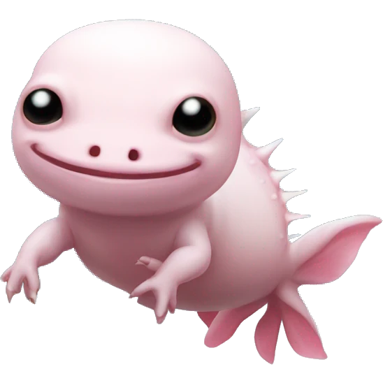 Axolotl Christmas  emoji