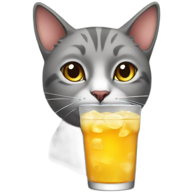cat, drink emoji