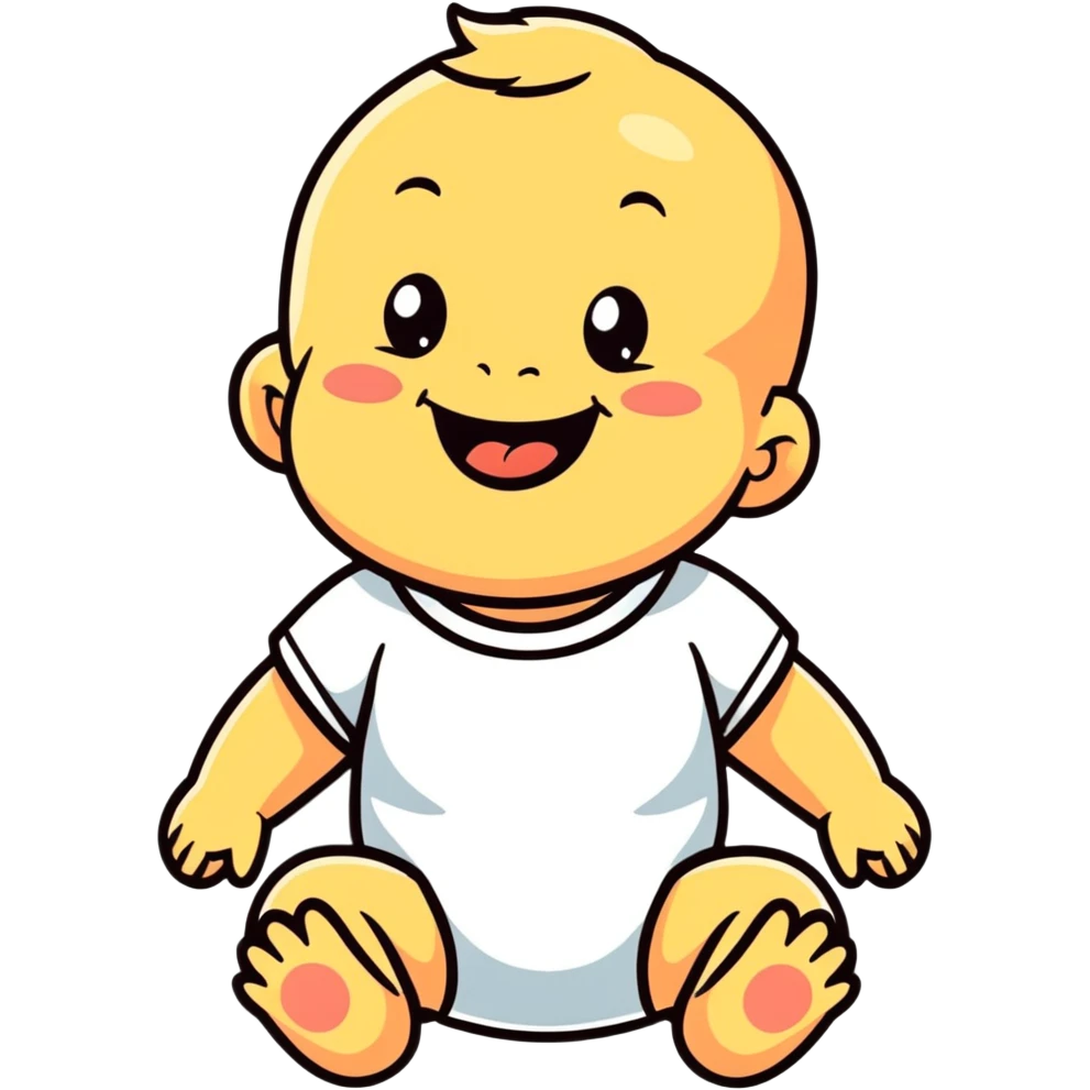 laughing baby emoji