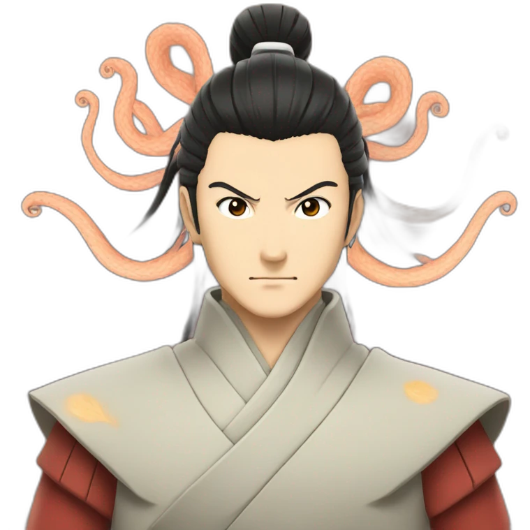 Hashirama with 9 tails emoji