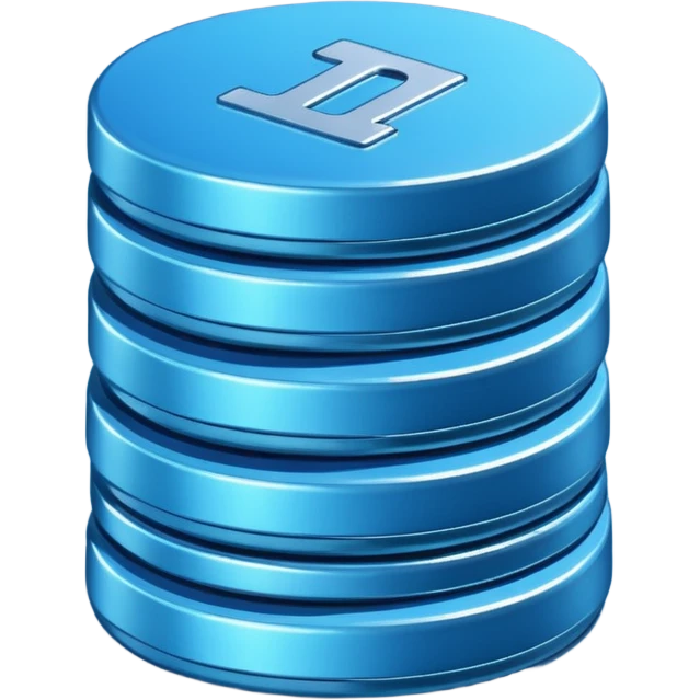 blue coins credit package emoji