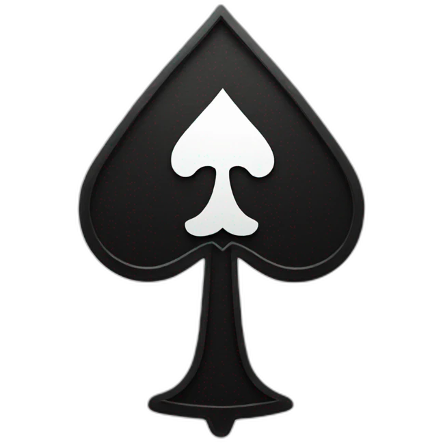 Ace of spades emoji