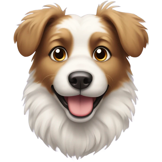 Valentine dog emoji