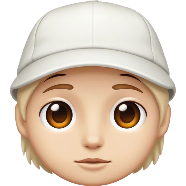 white cap emoji