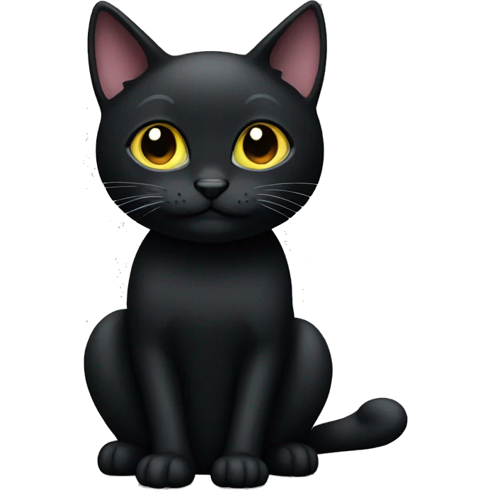 black cat emoji