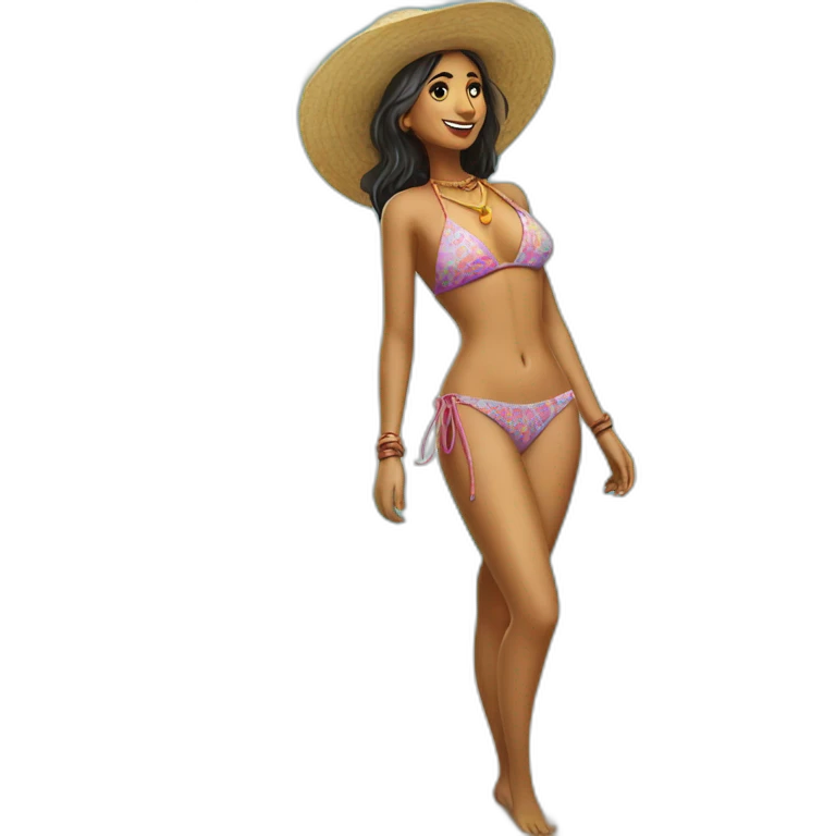 indian-lady-soft-fit-bikini-beach emoji