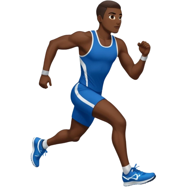 Track n field male athlete emoji