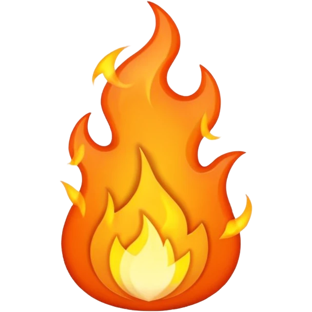 fire flame emoji