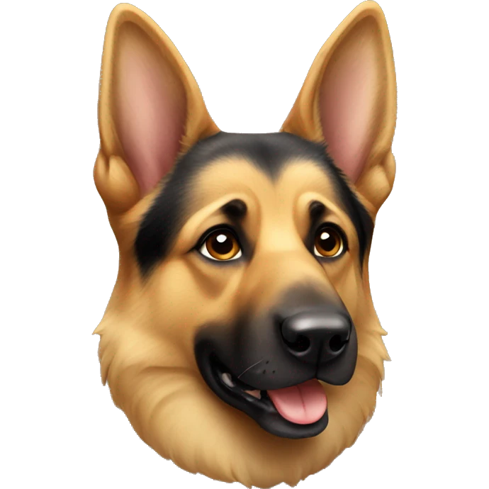 German shepherd emoji