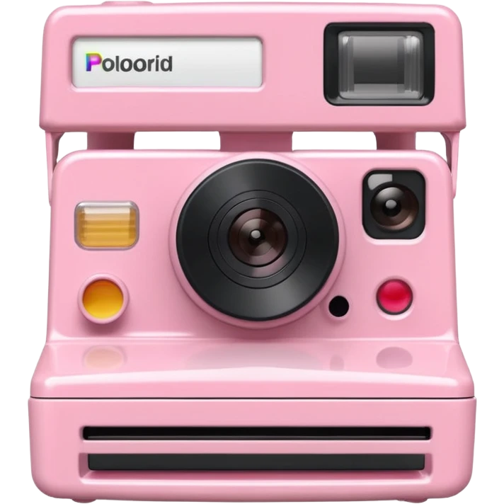 Aesthetic polaroid camera  emoji