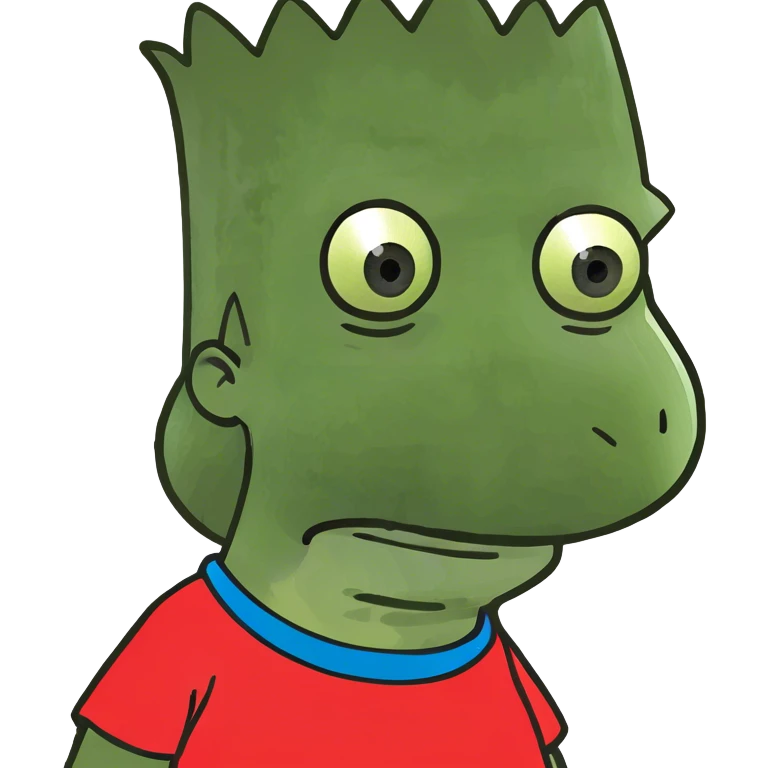 BART Simpson emoji