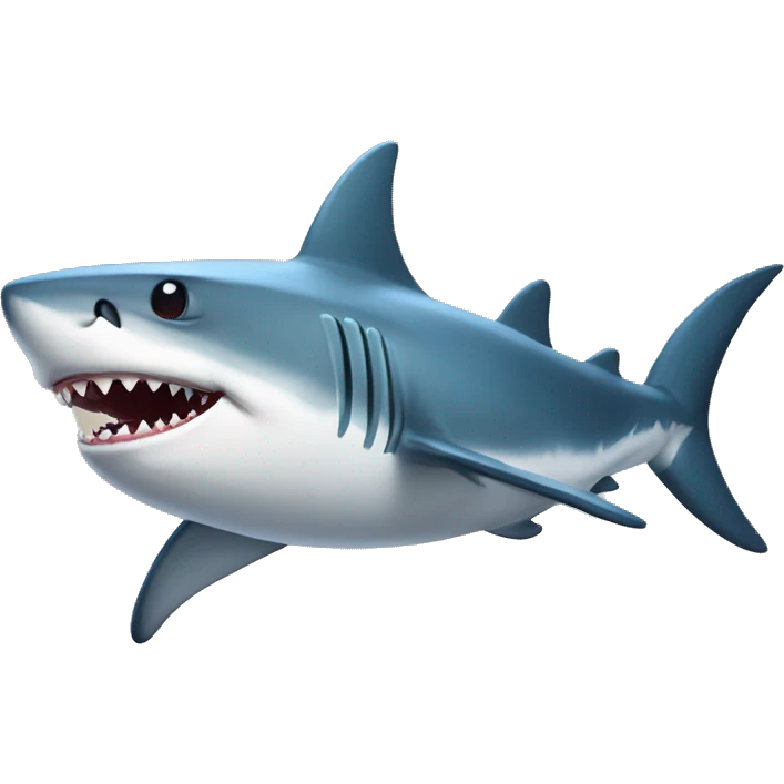 shark with tophat emoji