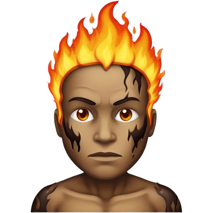Dumpster fire as president emoji
