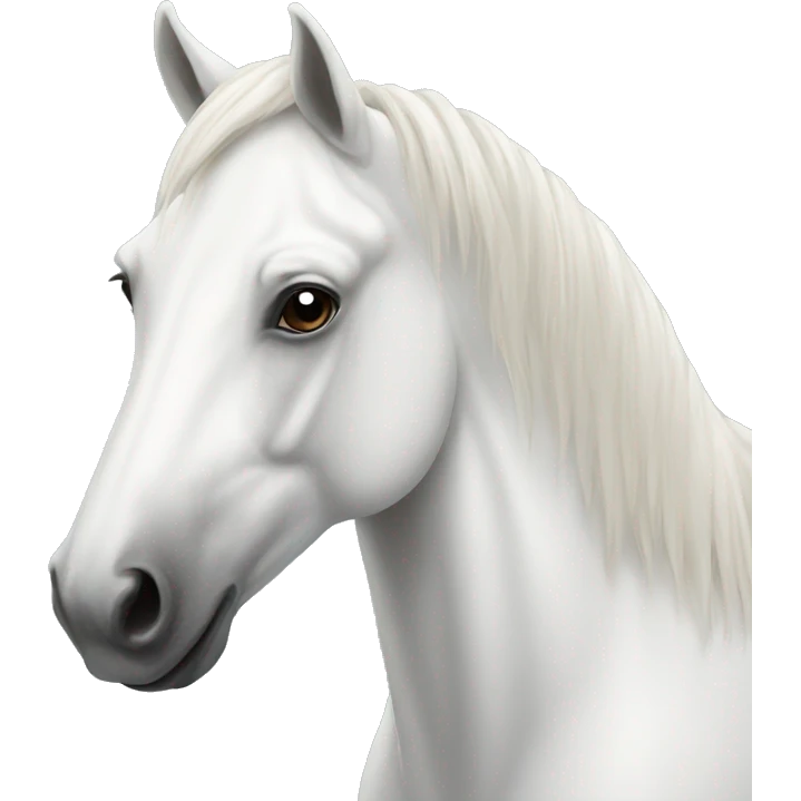 White horse emoji