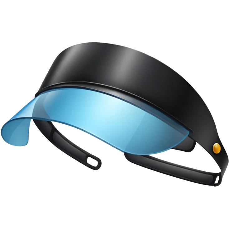 the text "visor" emoji