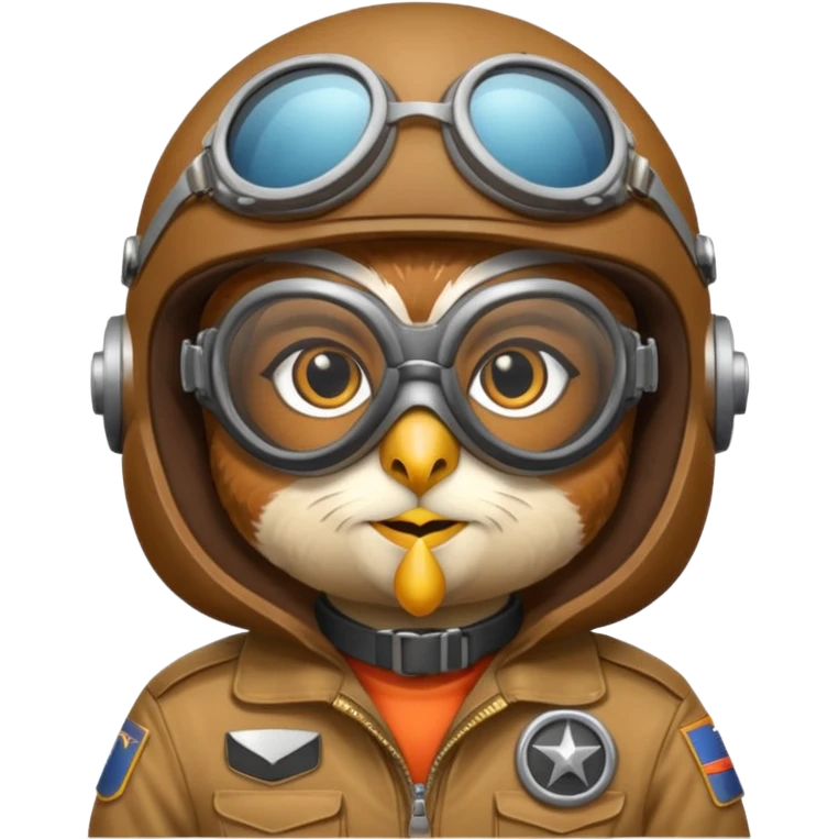 pilot owl emoji