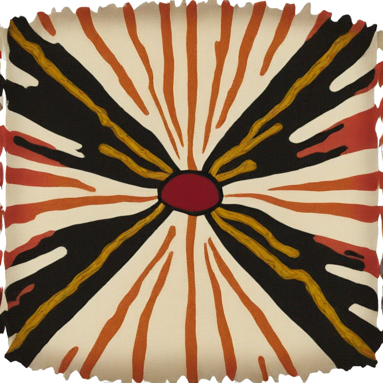 Australian Aboriginal flag emoji