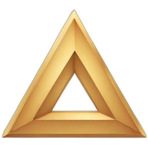 Geometric Shape, Triangle, Three, Logo, Design Concept, Creative Symbol, High Quality, Icon, Vector and Illustration emoji