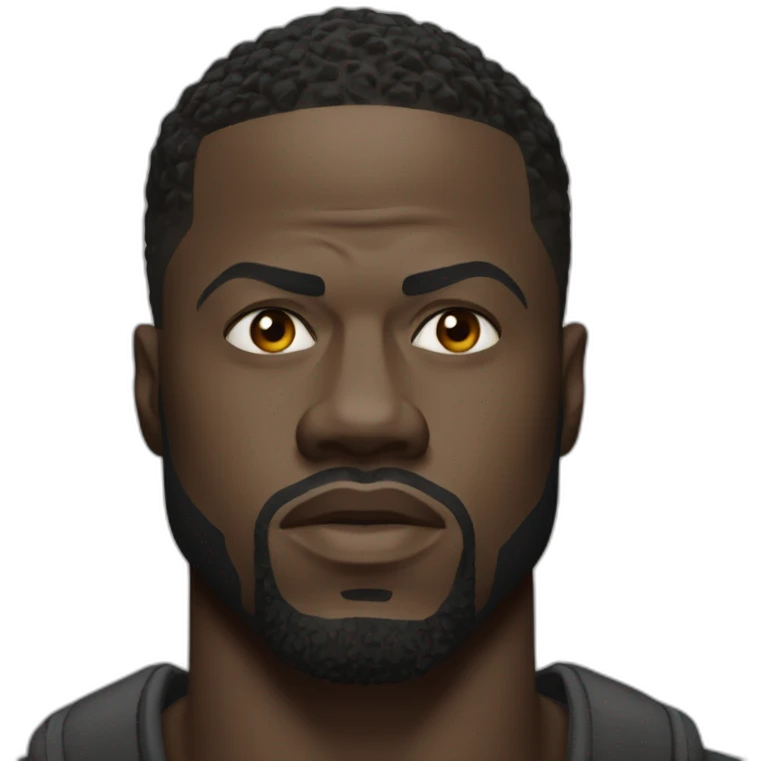 kevin hart serious real emoji