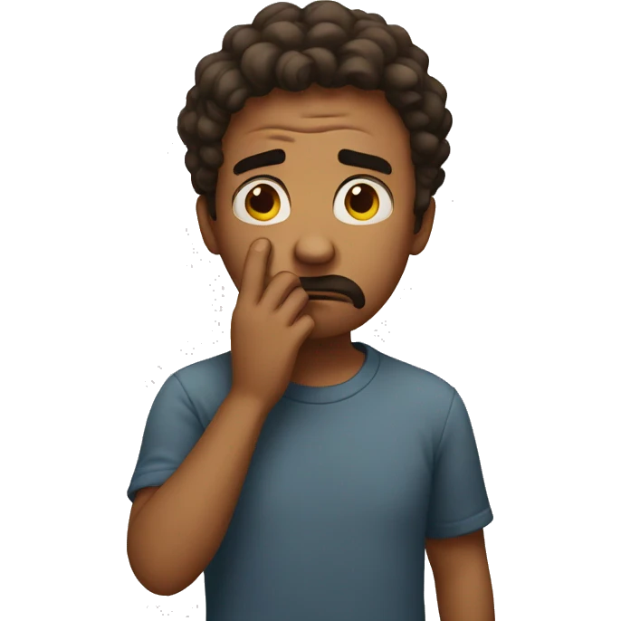 worried emoji