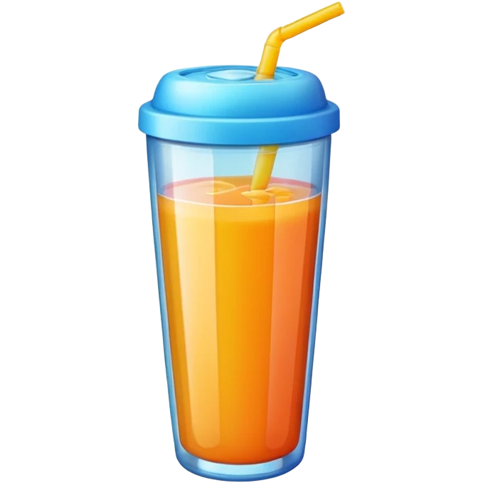 I want a shaker of juice for gym emoji