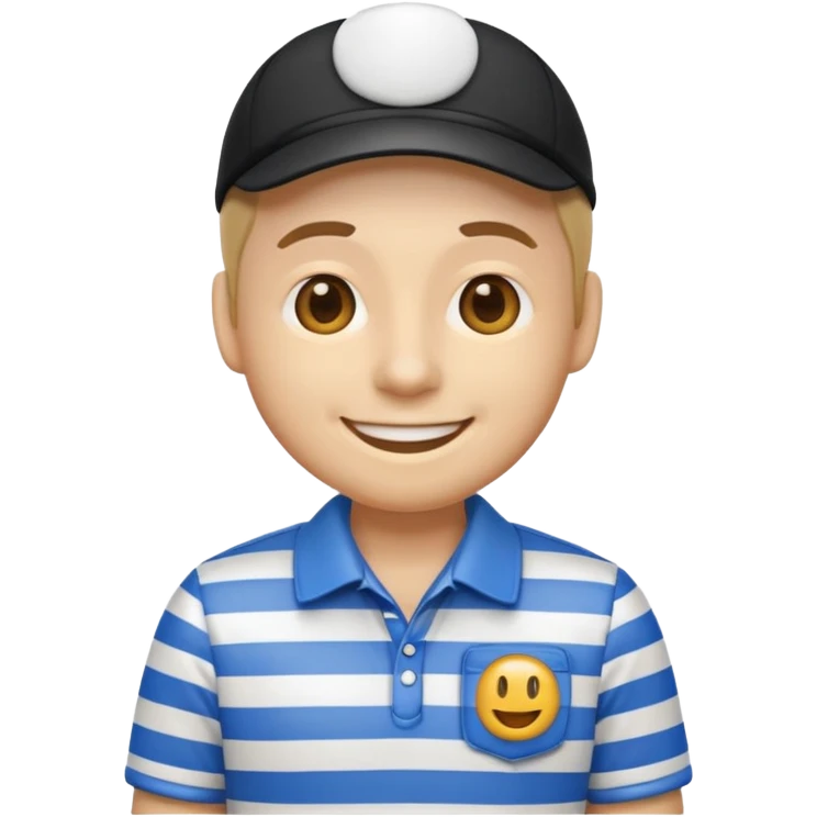 umpiring emoji stripped shirt emoji