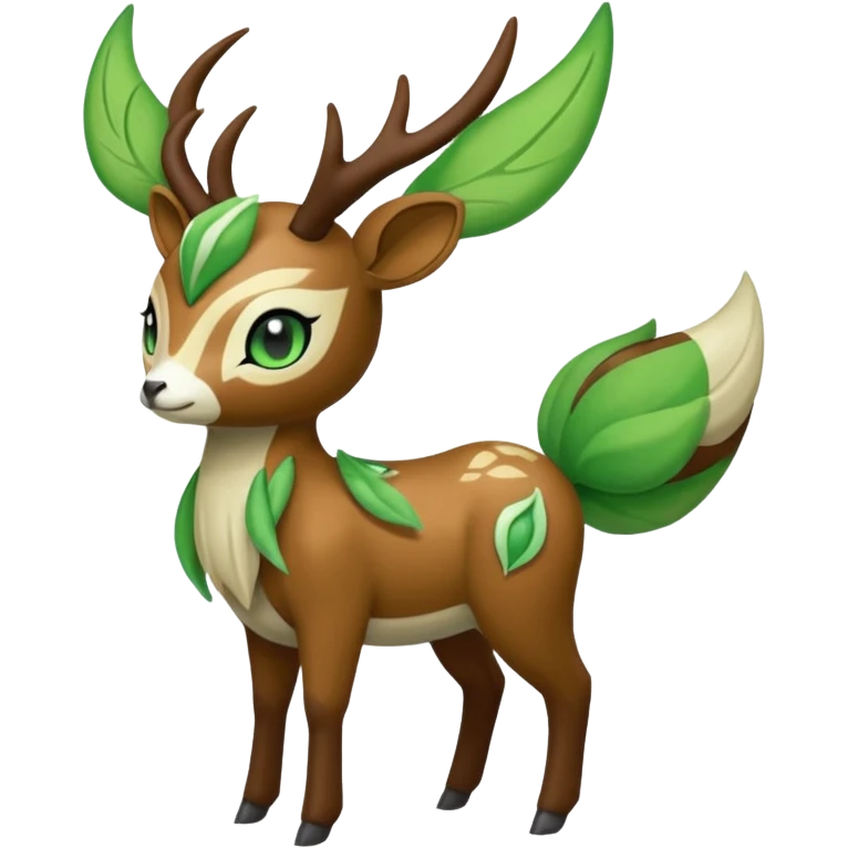 Meloetta-Sawsbuck-Virizion-Pokémon-Fakémon-creature emoji