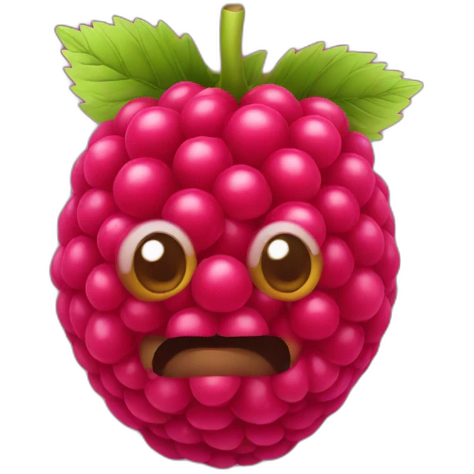 Raspberry emoji