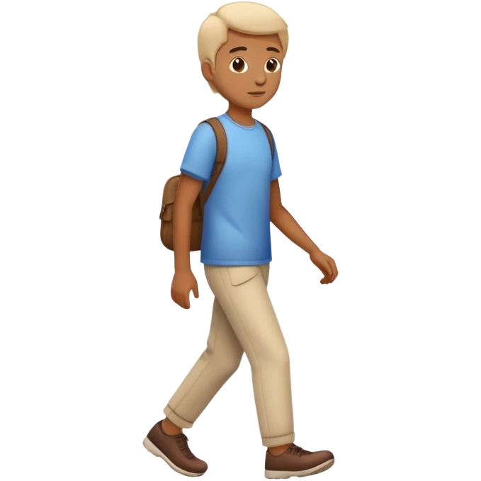 Person walking casually emoji