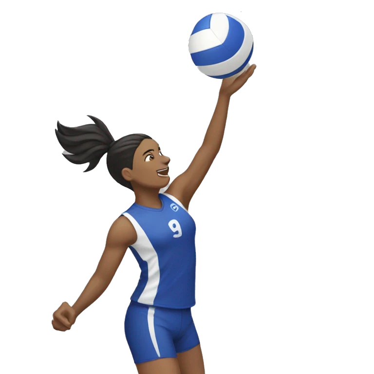 Volleyball spike emoji