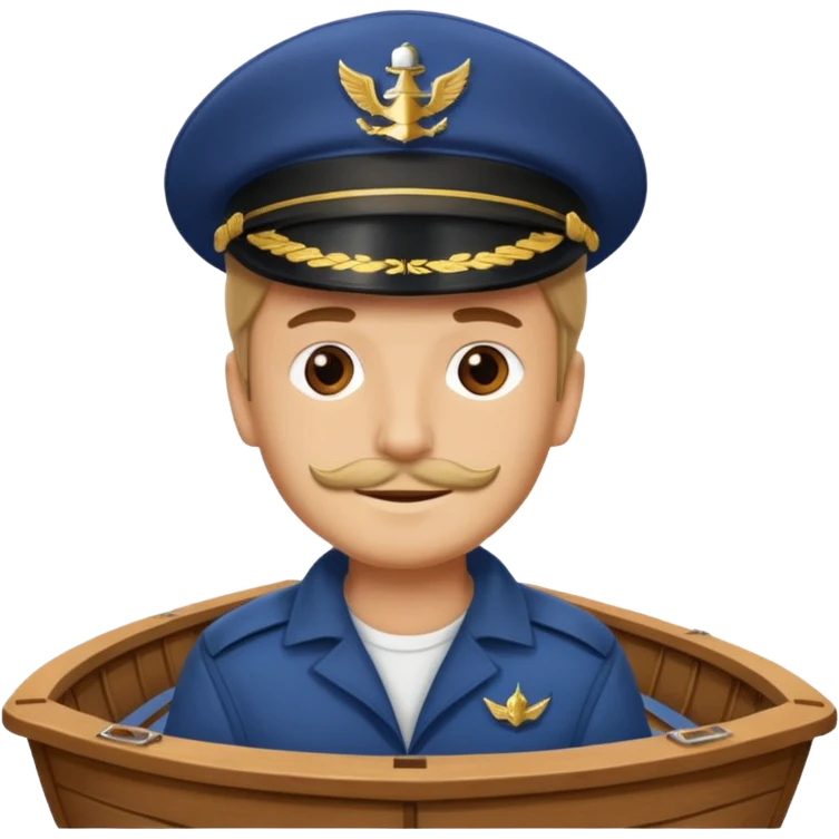 Man on boat  emoji
