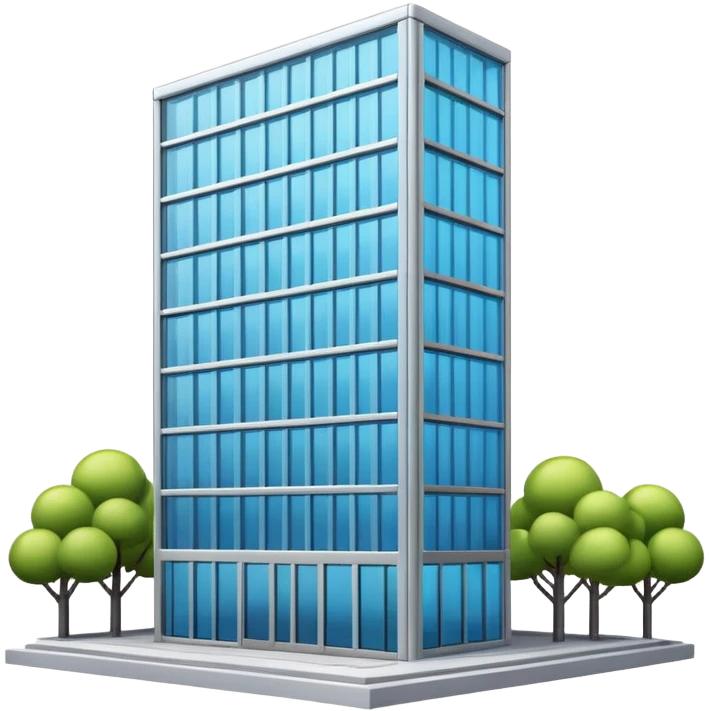 3D building only one building  emoji